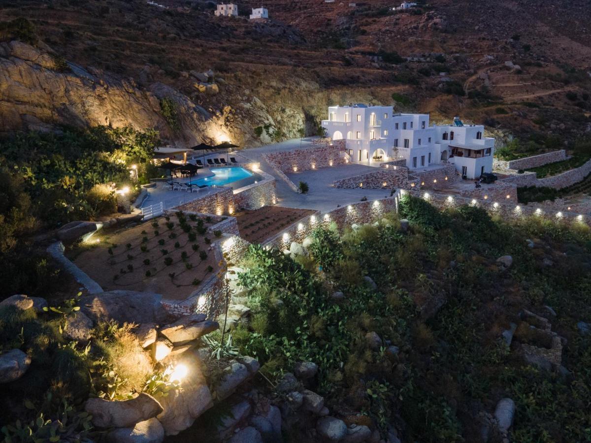 Wow Panoramic View Deluxe Villas Agkidia Exterior foto