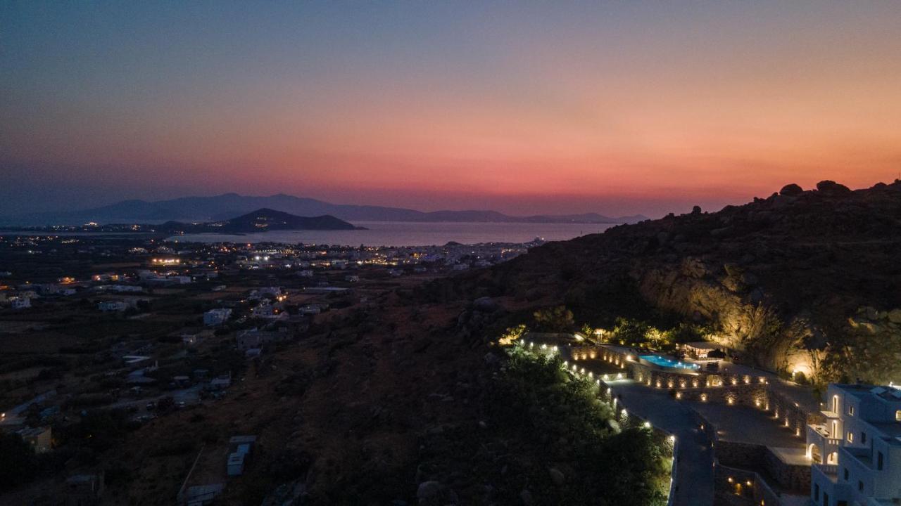 Wow Panoramic View Deluxe Villas Agkidia Exterior foto