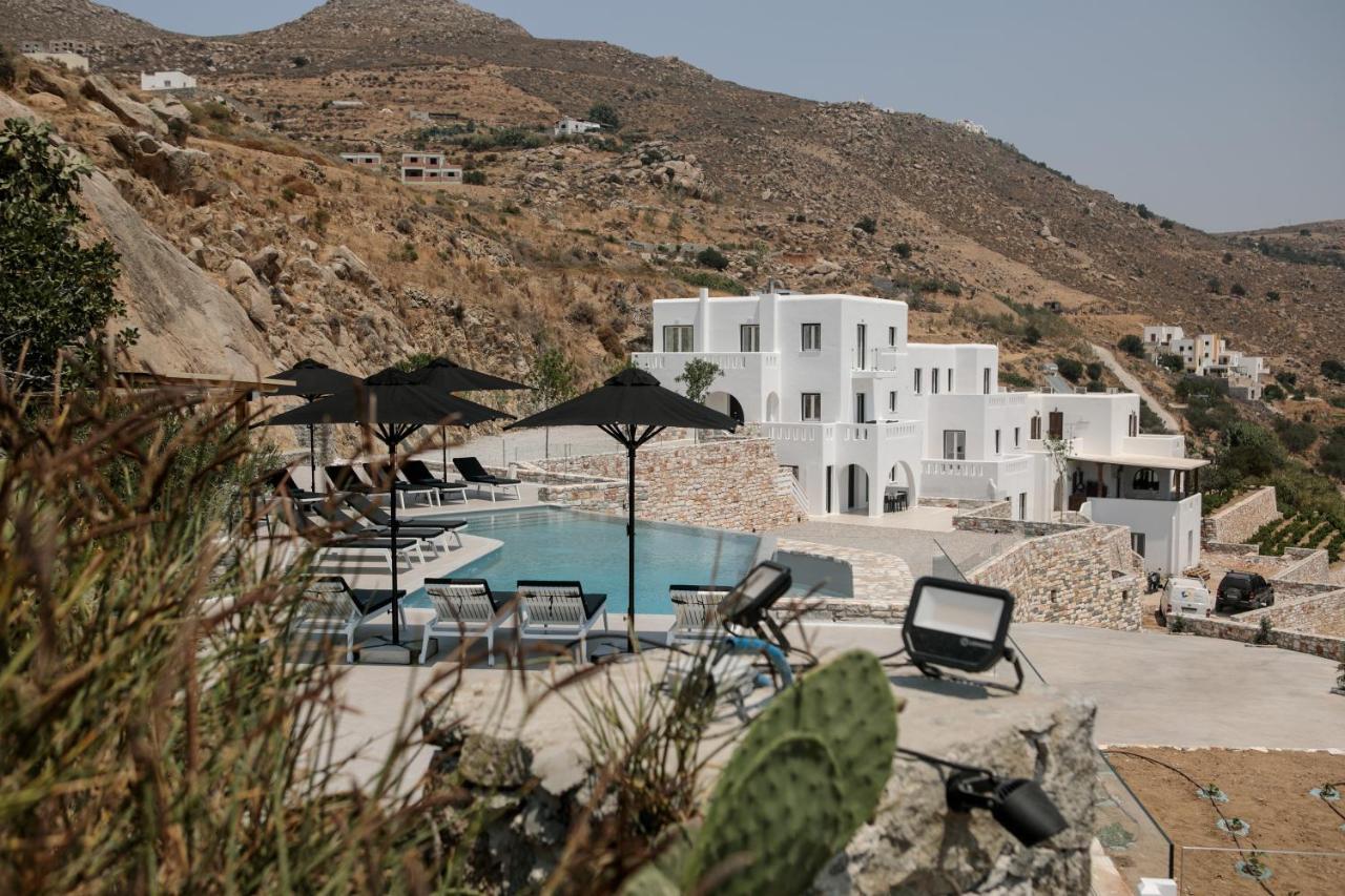 Wow Panoramic View Deluxe Villas Agkidia Exterior foto