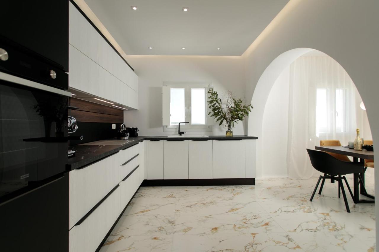 Wow Panoramic View Deluxe Villas Agkidia Exterior foto