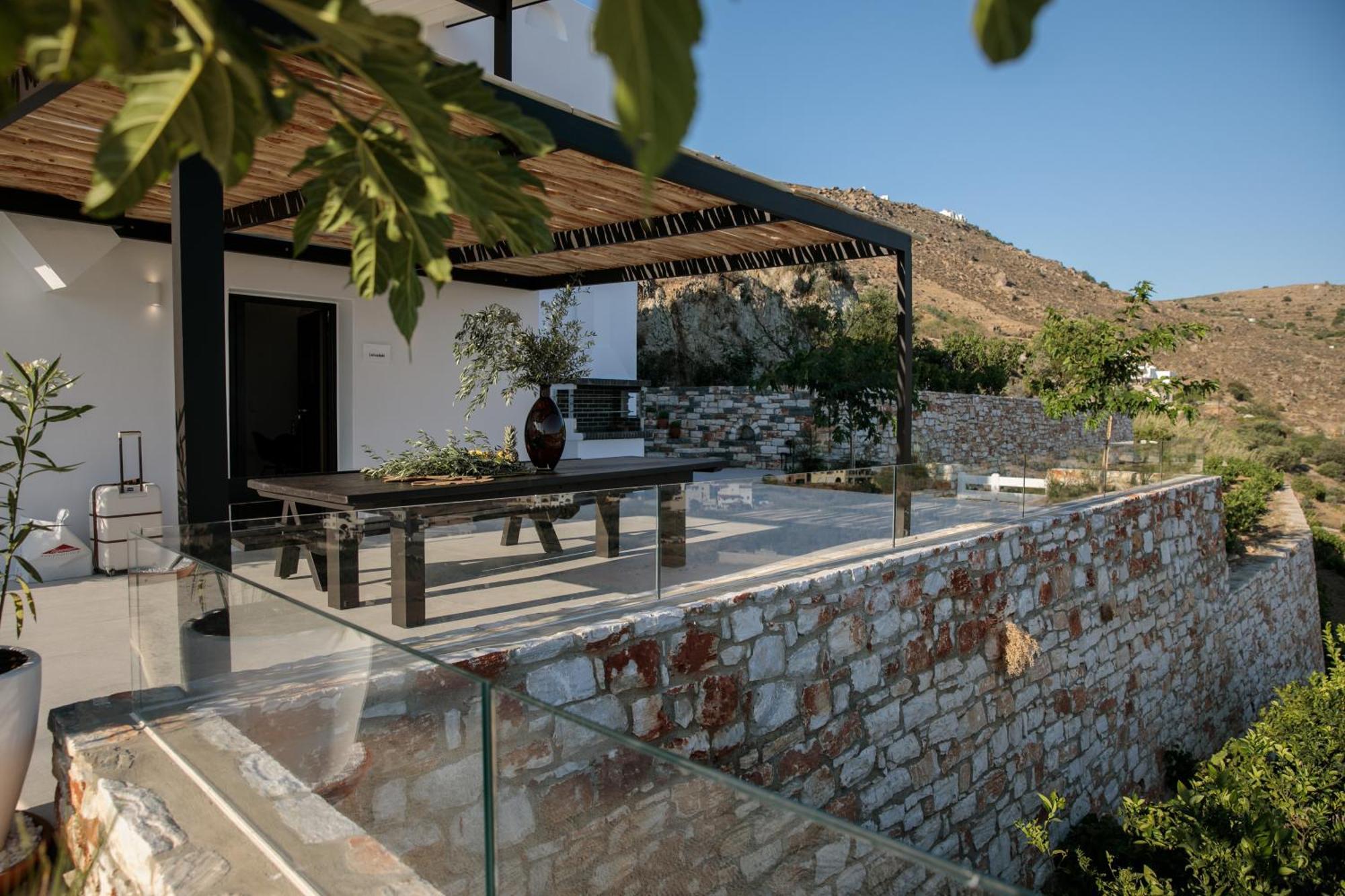 Wow Panoramic View Deluxe Villas Agkidia Exterior foto