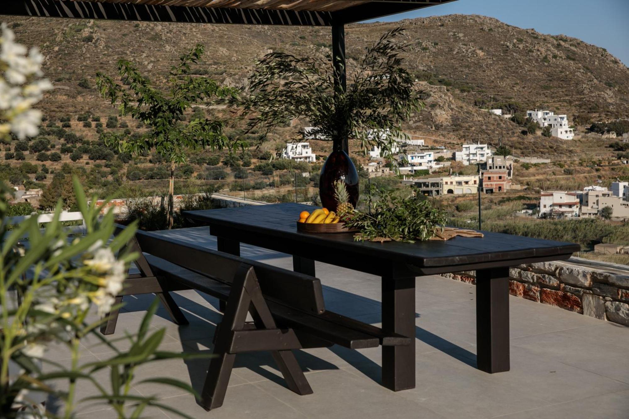 Wow Panoramic View Deluxe Villas Agkidia Exterior foto