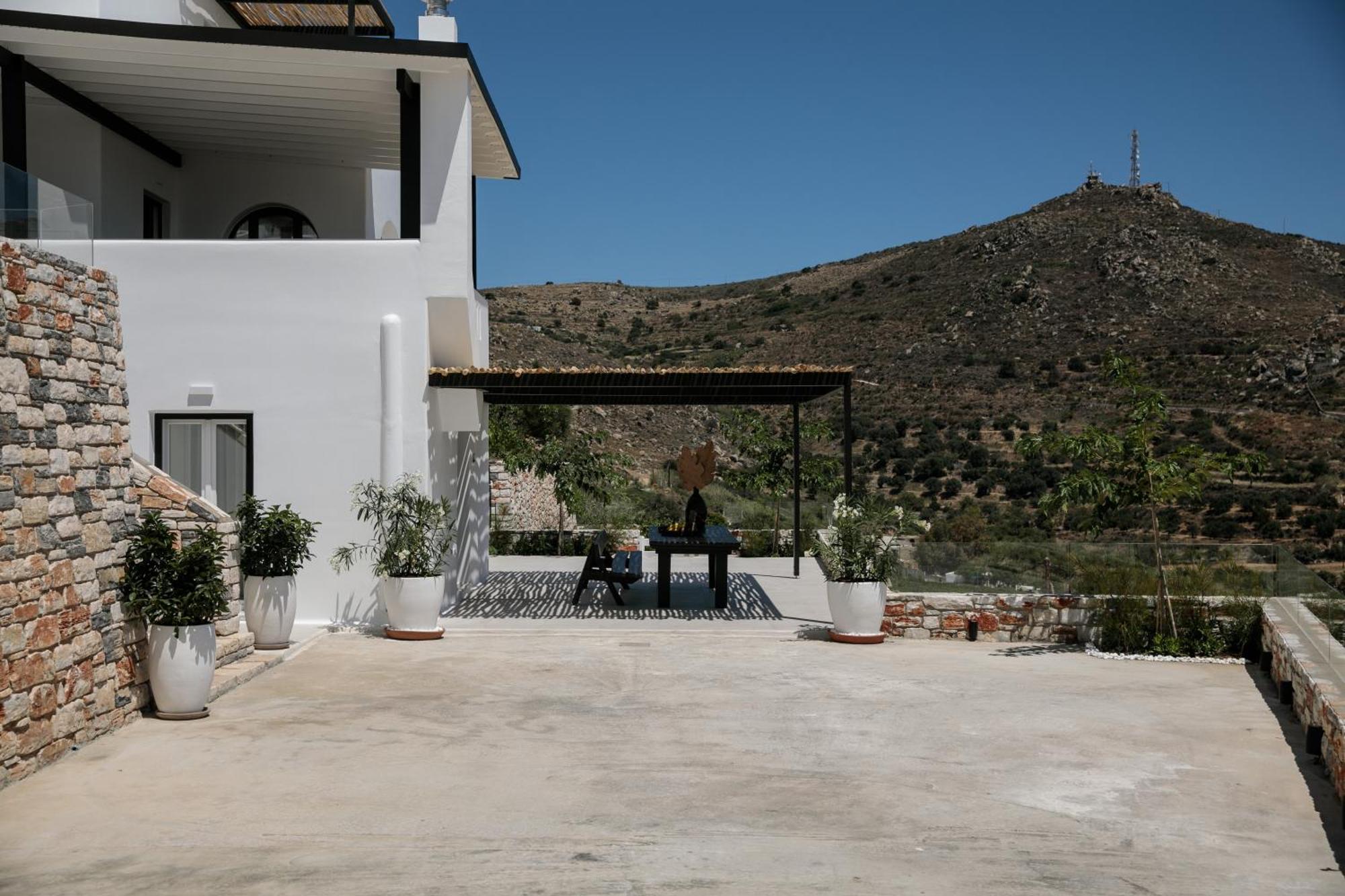 Wow Panoramic View Deluxe Villas Agkidia Exterior foto